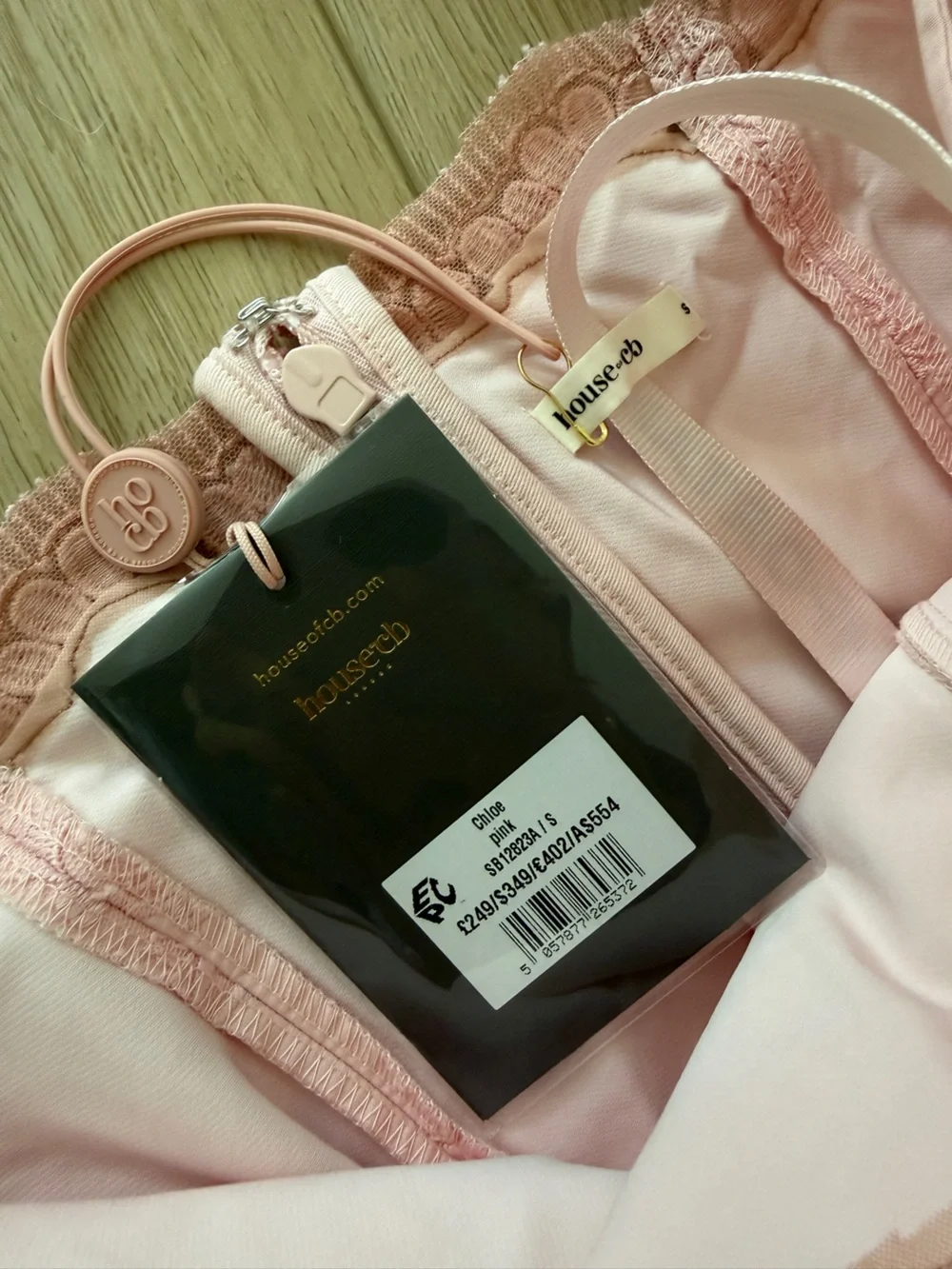 House of CB Chloe Broderie Anglaise Party Dress - Picture 3 of 4